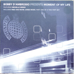Bobby D'Ambrosio / Michelle Weeks Moment Of My Life USED VINYL 12INCH 33 S RPM SINGLE