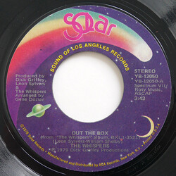 The Whispers Out The Box USED VINYL 7INCH 45 RPM STYRENE STEREO