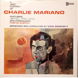 Charlie Mariano A Jazz Portrait Of Charlie Mariano Vinyl LP USED