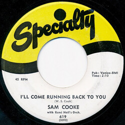 Sam Cooke I'll Come Running Back To You / Forever Vinyl 7" USED