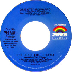 Desert Rose Band One Step Forward USED VINYL 7INCH 45 RPM SINGLE