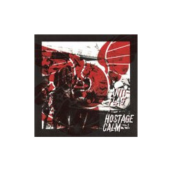 Anti-Flag / Hostage Calm Anti-Flag + Hostage Calm USED VINYL 7INCH 45 RPM SINGLE SIDED ETCHED
