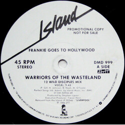Frankie Goes To Hollywood Warriors Of The Wasteland VINYL 12" USED