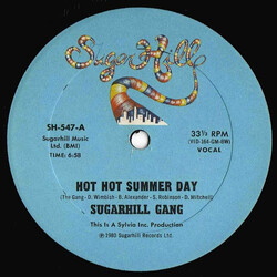 Sugarhill Gang Hot Hot Summer Day VINYL 12" USED