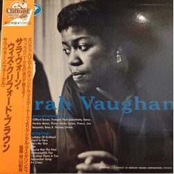 Sarah Vaughan Sarah Vaughan Vinyl LP USED