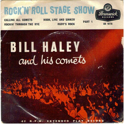 Bill Haley And His Comets Rock 'N' Roll Stage Show - Part 1 USED VINYL 7INCH 45 RPM EP
