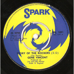 Gene Vincent Story Of The Rockers USED VINYL 7INCH 45 RPM SINGLE
