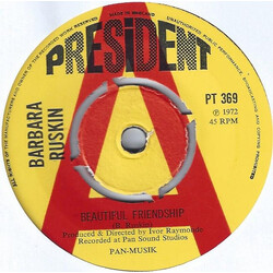 Barbara Ruskin Beautiful Friendship USED VINYL 7INCH 45 RPM SINGLE PROMO