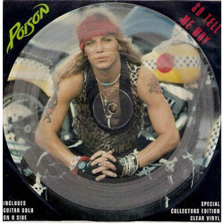 Poison (3) So Tell Me Why VINYL 7" USED