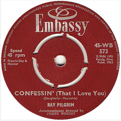 Ray Pilgrim / The Starlings Confessin' (That I Love You) / Da Doo Ron Ron USED VINYL 7INCH 45 RPM SINGLE