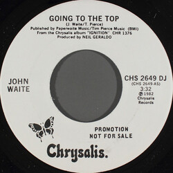 John Waite Going To The Top USED VINYL 7INCH 45 RPM PROMO