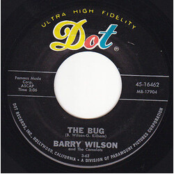 Barry Wilson And The Camelots The Bug / Gonna Put You Down USED VINYL 7INCH 45 RPM SINGLE