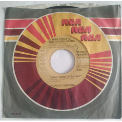 Ettore Stratta And His Orchestra Theme From "Stavisky" / Theme From "Sheila Levine" USED VINYL 7INCH 45 RPM STEREO