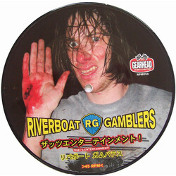 The Riverboat Gamblers / Electric Eel Shock That's Entertainment! / Rock & Roll Can Rescue The World! USED VINYL 7INCH 45 RPM PICTURE DISC