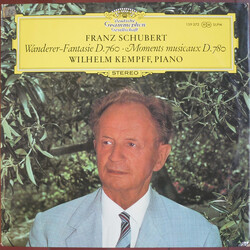 Franz Schubert / Wilhelm Kempff Wanderer-Fantasie D.760 Moments Musicaux D.780 Vinyl LP USED