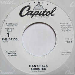 Dan Seals Addicted USED VINYL 7INCH 45 RPM PROMO