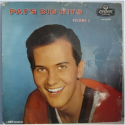 Pat Boone Pat`s Big Hits Volume 2 Vinyl LP USED
