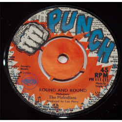 The Melodians / The Upsetters Round And Round / Round (Version) USED VINYL 7INCH 45 RPM