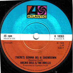 Archie Bell & The Drells (There's Gonna Be) A Showdown / Tighten Up USED VINYL 7INCH 45 RPM SINGLE