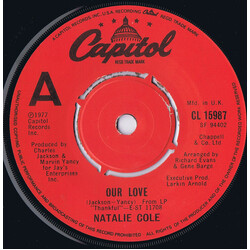 Natalie Cole Our Love USED VINYL 7INCH 45 RPM SINGLE