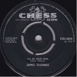 Jamo Thomas I'll Be Your Fool USED VINYL 7INCH 45 RPM SINGLE