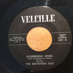 The Browning Kids / Deb Dyer Rubberhead Jones USED VINYL 7INCH 45 RPM SINGLE