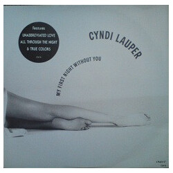 Cyndi Lauper My First Night Without You USED VINYL 12INCH 45 RPM STEREO