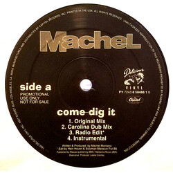 Machel Montano Come Dig It USED VINYL 12INCH PROMO