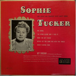 Sophie Tucker My Dream Vinyl LP USED