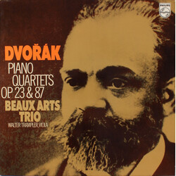 Antonín Dvořák / Beaux Arts Trio / Walter Trampler Piano Quartets Op. 23 & 87 Vinyl LP USED