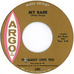 The Ramsey Lewis Trio My Babe USED VINYL 7INCH 45 RPM SINGLE
