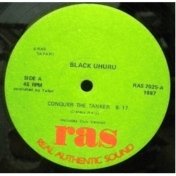 Black Uhuru Conquer The Tanker Vinyl 12" USED