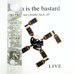 Man Is The Bastard / Bastard Noise Nazi Drunks Fuck Off Live / Native American Life Vinyl LP USED