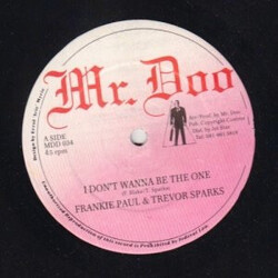 Frankie Paul / Trevor Sparks / Andrew Bell (5) I Don't Wanna Be The One / Rosemarie USED VINYL 45 RPM 12INCH