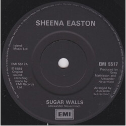 Sheena Easton Sugar Walls USED VINYL 7INCH 45 RPM SINGLE