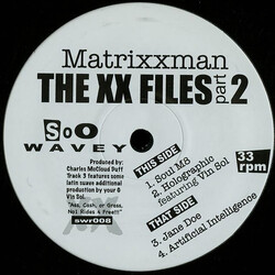 Matrixxman The XX Files Part II USED VINYL 12INCH
