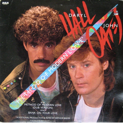 Daryl Hall & John Oates Method Of Modern Love Vinyl 12" USED