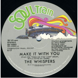The Whispers Make It With You USED VINYL 12INCH 33 S RPM