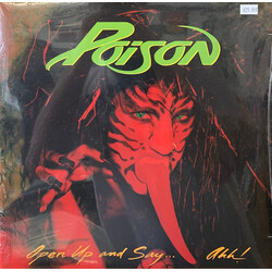 Poison (3) Open Up and Say...Ahh! Vinyl LP USED