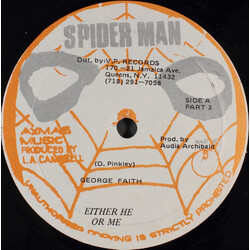 George Faith Either He Or Me USED VINYL 12INCH 45 RPM
