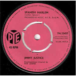 Jimmy Justice Spanish Harlem USED VINYL 7INCH 45 RPM SINGLE