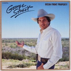 George Strait Ocean Front Property Vinyl LP USED