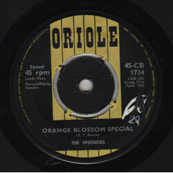 The Spotnicks Orange Blossom Special USED VINYL 7INCH 45 RPM SINGLE