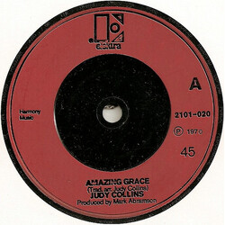 Judy Collins Amazing Grace USED VINYL 7INCH 45 RPM SINGLE