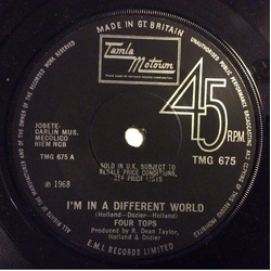 Four Tops I'm In A Different World Vinyl 7" USED