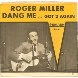 Roger Miller Dang Me / Got 2 Again USED VINYL 7INCH 45 RPM SINGLE STYRENE