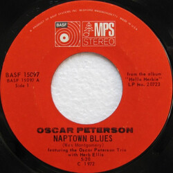 Oscar Peterson Naptown Blues / Sunny USED VINYL 7INCH 45 RPM SINGLE