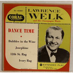 Lawrence Welk And His Champagne Music Dance Time USED VINYL 7INCH 45 RPM EP