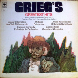 Edvard Grieg Grieg's Greatest Hits Vinyl LP USED