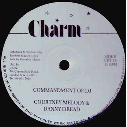 Courtney Melody / Danny Dread Call Me / Commandment Of DJ Vinyl 12" USED